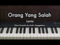 Download Lagu Orang Yang Salah - Luvia | Piano Karaoke by Andre Panggabean