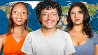 Americans Try to Label World Map