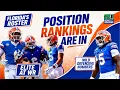 Florida s SEC Position Rankings Are In ELITE at WR The Defense Numbers Are WILD