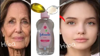 حتى لوعمرك 90 سنة/ستبدين أصغرسنا باستخدام الحليب وزيت الاطفال/وصفة الكولاجين