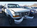 All City lot 51 1996 Ford F250 Pick up Truck Online Auction Dec 8-14 2023 KS and Mo residents only