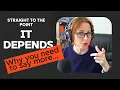 Stop Saying It Depends Speak Clearly in Technical Discussions B2 English for Developers