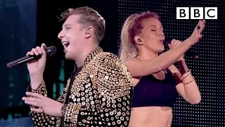 calvin harris with john newman u0026 ellie goulding bbc music awards bbc