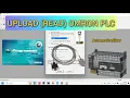 How to upload Read Omron PLC Program and monitoring PLC Program