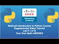 Cisco NetAcad Intro to Python Course - Supplement Lab Tutorial Solution Set Lab 5 1 9 18