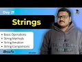 Strings in Python in Telugu Basics Methods Comparisons srkcodes