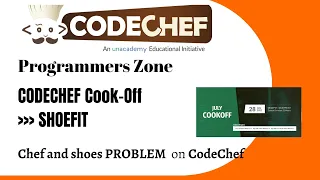 Shoe Fit SHOEFIT CodeChef July Cook-Off 2021 Division 3 - JULY COOK-OFF 2021 DIVISION 3 RATED