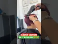 CROWN SECTION EASY BLOW-DRY PIXIE HAIRCUT Complete Tutorial Linked Below