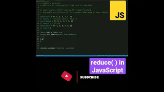 reduce in javascript - JavaScript Tutorial