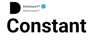 Constant Antonyms Opposite Words