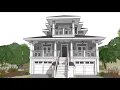 Coastal Beach House Plan - 224