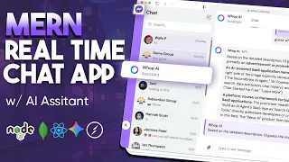 MERN Stack Realtime Chat App - Socket io Gemini AI React js Group Chat Full Course