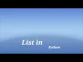 Python lists lists in python python tutorial for absolute beginners part 4