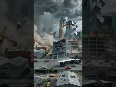 Hollywood BTS magic: #HollywoodBTS #PracticalEffects #TsunamiVFX #tornado #MiniatureEffects