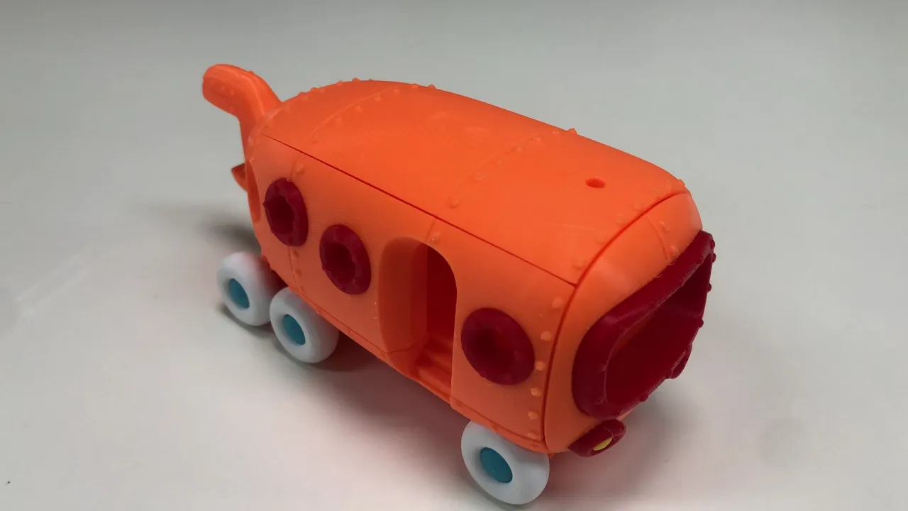 Foldable Bikini Bottom Bus