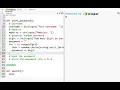 Python Project Create a Password Management System PART 1