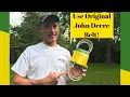 Why I Switched Back to an Original John Deere Belt D105 Mower Deck Repair