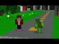 JJ and Mikey Built a SECRET HOUSE Inside JJ's Wife TOILET in Minecraft - Maizen