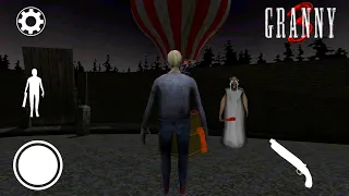Escaping As SHOOTER GRANDPA In Granny 3 Version 1.3 Air Balloon Escape On Hard Mode | Mod Menu