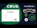 Complete CRUD with Node js Express MongoDB Express-Handlebars