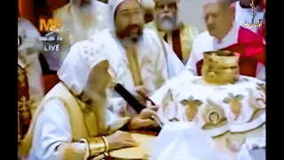 قداس عيد الميلاد المجيد 2012 أخر صلاة قداس لعيد الميلاد حضره البابا شنودة الثالث 