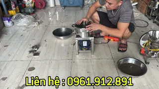 Chạy thử máy xay thịt đa năng 1100w mẫu mới 2026 xay ốc bươu vàng nuôi vịt siêu tiện lợi
