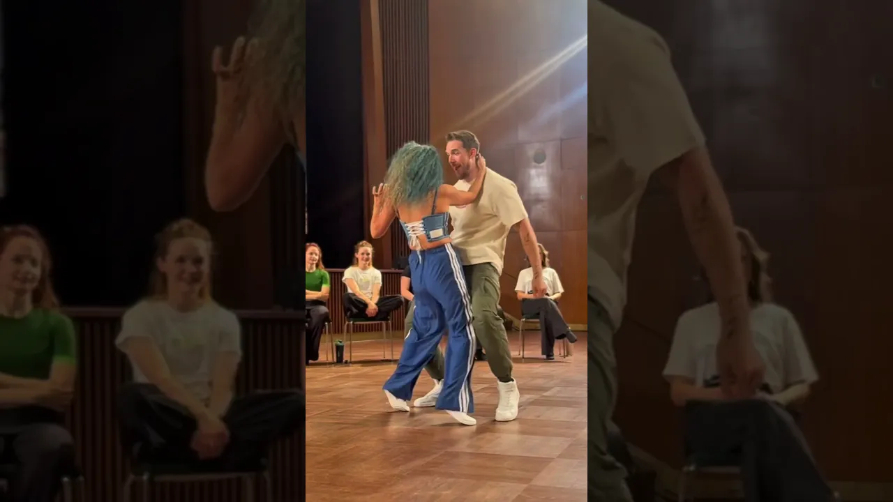 Not your average Barbie girl 😂 #westcoastswing #dance