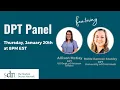 DPT Panel with Allison McKay and MeMe Earnest-Stanley
