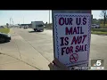 North Texas USPS workers gather together at Day of Action rally NBCDFW