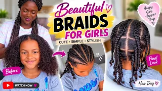 Beautiful Braids for Girls 💕 | Cute & Easy Hairstyle