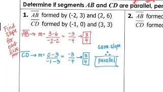 Unit 3 Linear Equations L9 Intro To Parallel and Perpendicular Lines
