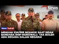 Lagu Sidak ke Bandara IMIP Morowali, Menhan Sjafrie Marah Tak Ada Perangkat Negara yang Bertugas