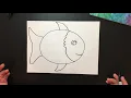 How to Draw The Rainbow Fish