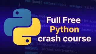 Learn Python Complete 5-Hour free crash course
