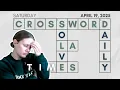 The bottom right corner was tough LA Times Crossword April 19 2025