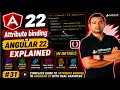 Attribute Binding in Angular 22 Explained in Detail Angular 22 Complete Course 2026