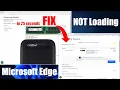 Microsoft Edge NOT Loading Pages - Fix