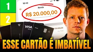 5 MELHORES CARTÕES para quem gasta acima de R$ 20 MIL