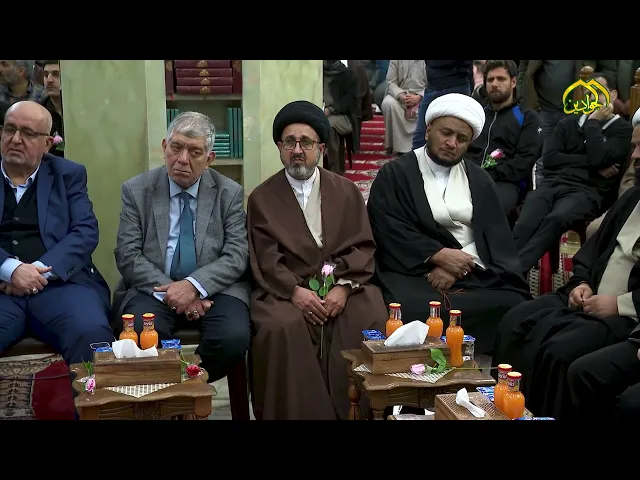 ⁣الصائغ يصوغ كلمات الابداع بذكرى ولادة الامام المنتظر(عج) في الحفل المركزي مشارك الشاعر مصطفى الصائغ.