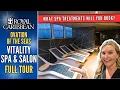 Royal Caribbean Ovation of the Seas Vitality Spa Salon FULL TOUR Luxury Spa Treatments