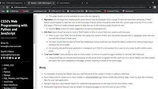 Harvard CS50 s Web Programming with Python and JavaScript Project 4 - Network