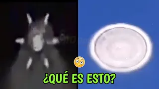 ¿ALGUIEN SABE QUE ES ESTO? 😲 OVNIS Reales Impactantes