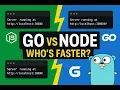 Go vs Node js - How Fast Can You Build a Server Without Frameworks and No Dependencies