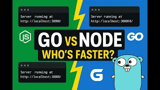 Go vs Node js - How Fast Can You Build a Server Without Frameworks and No Dependencies