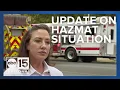 Update on hazmat situation in Tempe