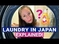 How to Wash Laundry in Japan Hotel Coin Laundry Japanese Washing Machine