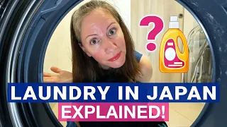 How to Wash Laundry in Japan Hotel Coin Laundry Japanese Washing Machine