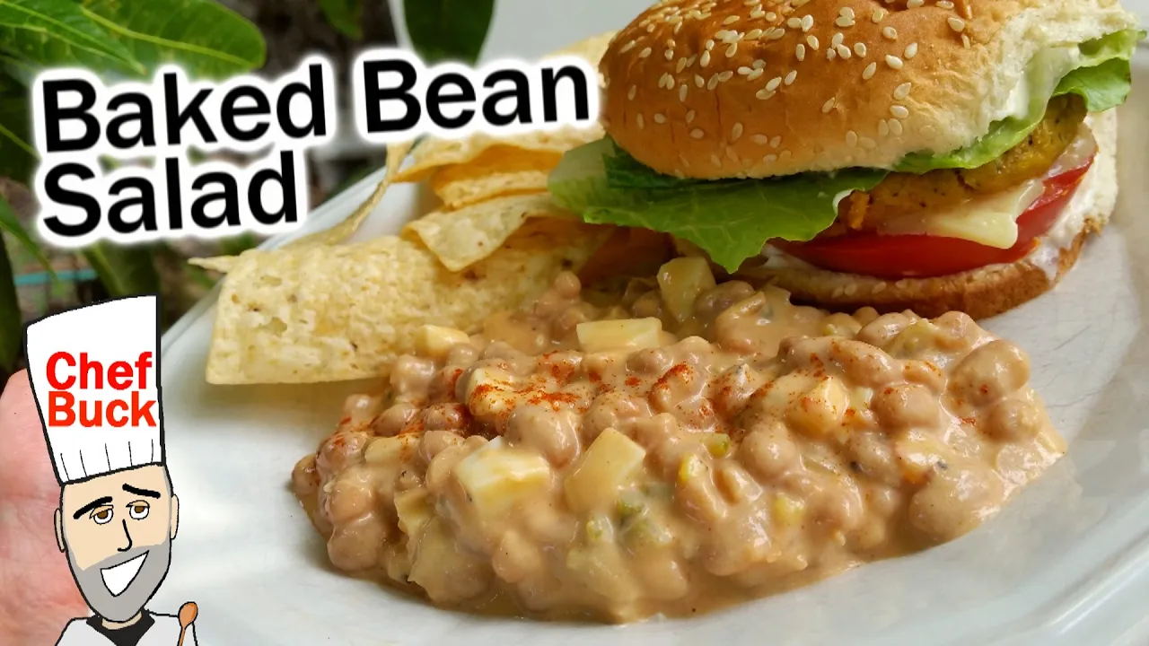 Easy Bean Salad with Canned Baked Beans