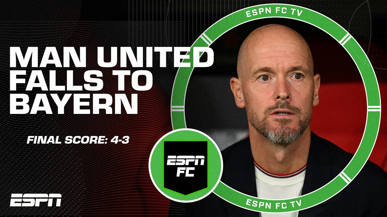 Manchester United LOSES to Bayern Munich, 4-3, in the Champions League ???? [FULL REACTION] | ESPN FC