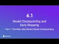 Unit 6 1 Model Checkpointing and Early Stopping Part 1